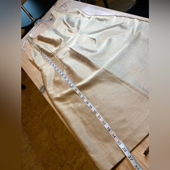 Jessica Howard Gold / Tan Sleeveless Sheath Dress - Picture 10 of 11